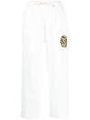 Joshua Sanders Joshua Sanders Smiley logo cotton sweatpants