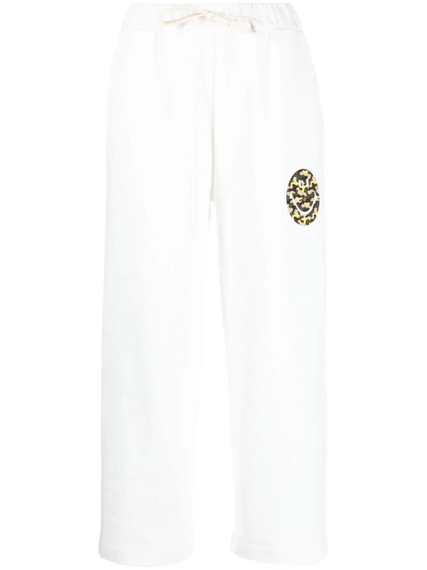 Joshua Sanders Joshua Sanders Smiley logo cotton sweatpants