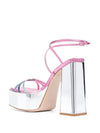 Haus Of Honey Haus Of HoneyWannabe Mirror Leather Sandals