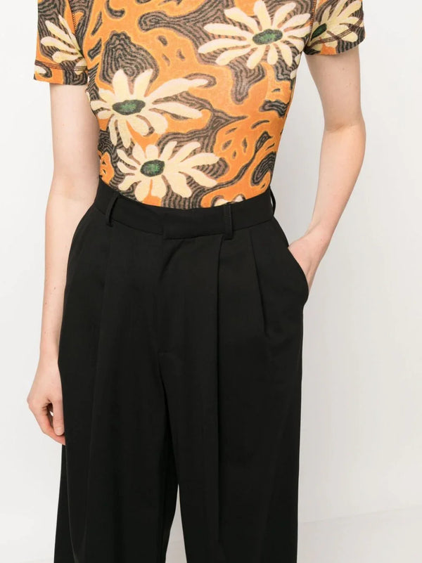 Az Factory With Lutz Huelle Az Factory With Lutz Huelle Wide leg wool trousers