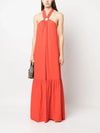 Erika Cavallini Semi-Couture Erika Cavallini Semi-Couture Silk blend long dress