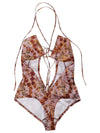 Knwls Knwls Side lacing swinsuit