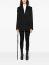Off White Off White single-breasted virgin-wool blazer