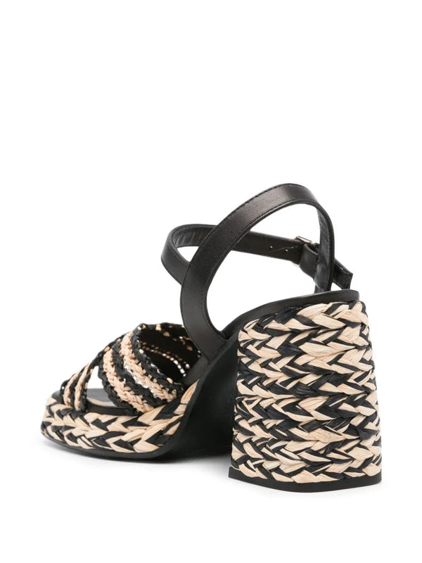 Castañer Castañer Vicen Raffia Heel Sandals