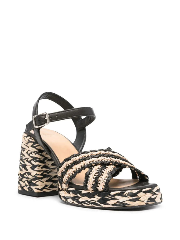 Castañer Castañer Vicen Raffia Heel Sandals