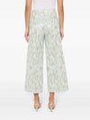 Erika Cavallini Semi-Couture Erika Cavallini Semi-Couture Printed cropped trousers