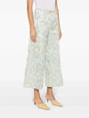 Erika Cavallini Semi-Couture Erika Cavallini Semi-Couture Printed cropped trousers