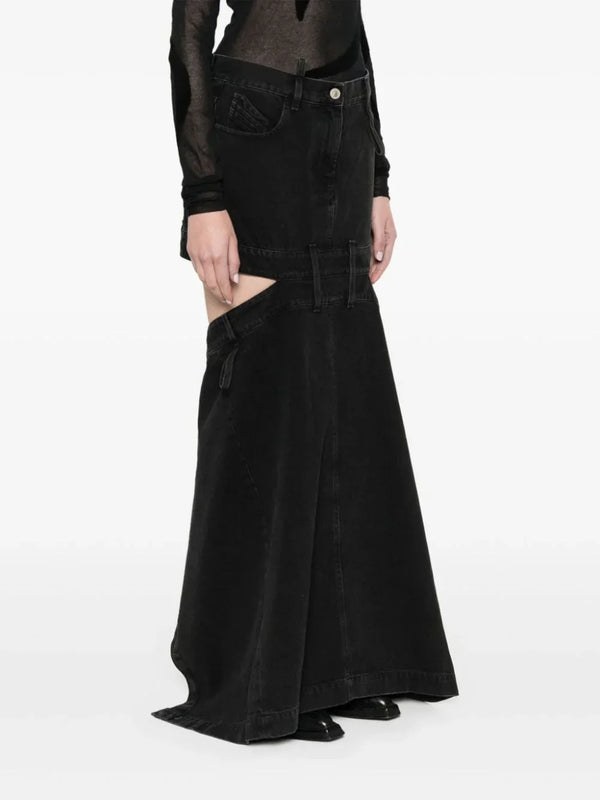 The Attico The Attico Denim skirt