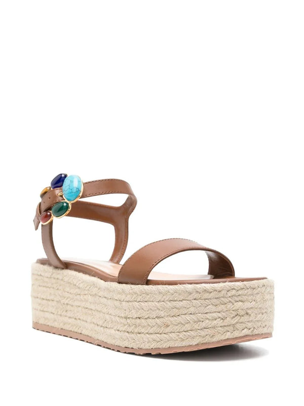 Gianvito Rossi Gianvito Rossi Gianvitp Rossi stone-embellished espadrilles