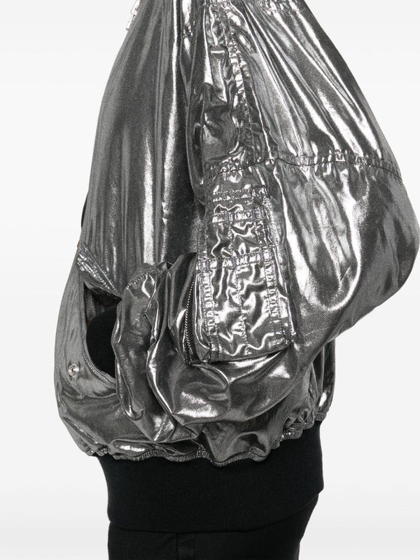 Junya Watanabe Junya Watanabe Metallic effect bomber jacket