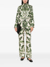 F.R.S . F.R.S . Printed silk trousers