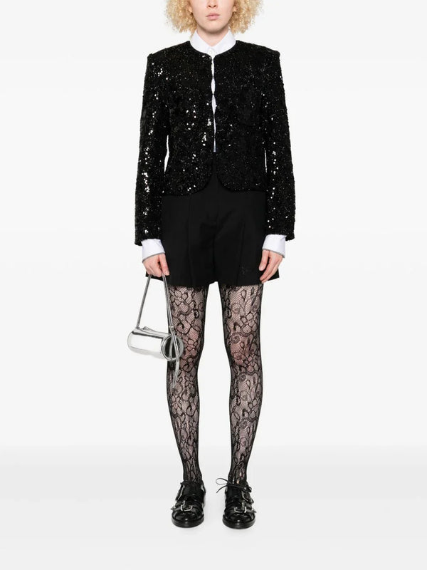 Iro Iro V-neck Sequined jacket