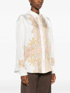 Pierre Louis Mascia Pierre Louis Mascia Embroidered silk shirt