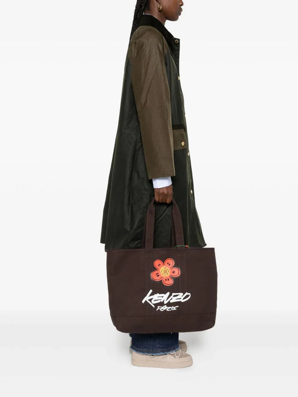 KENZO FUTURA KENZO FUTURA Kenzo x Futura 2000' large tote bag 'Kenzo Utility' in canvas