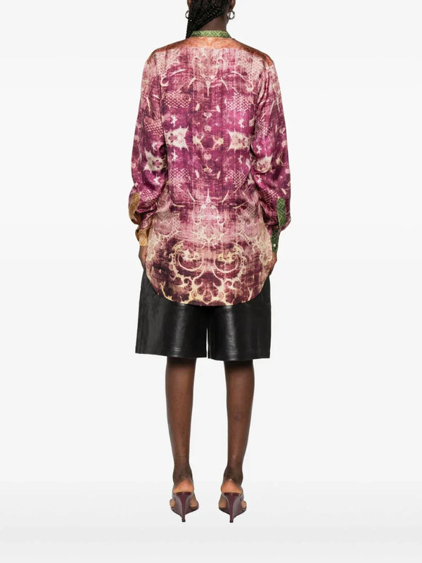 Pierre Louis Mascia Pierre Louis Mascia Printed silk shirt