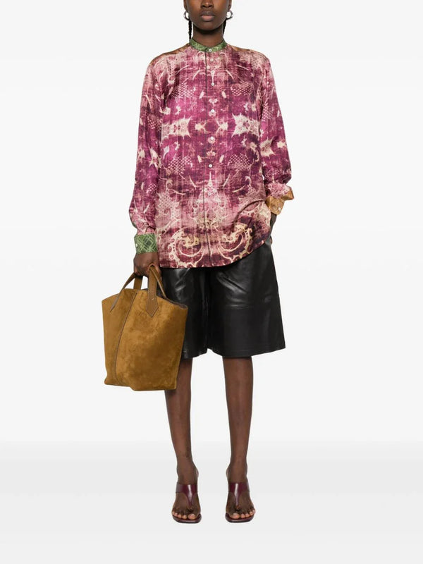 Pierre Louis Mascia Pierre Louis Mascia Printed silk shirt
