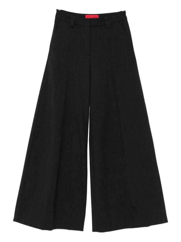 THE LATEST THE LATEST Thelatest Alma wool blend wide-leg trousers