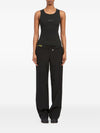 MM6 Maison Margiela MM6 Maison Margiela Logo cotton tank top