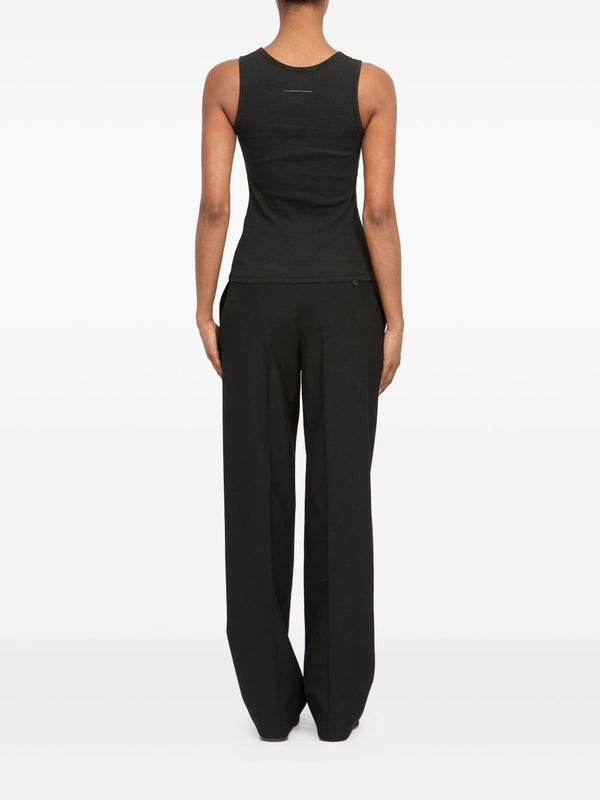 MM6 Maison Margiela MM6 Maison Margiela Logo cotton tank top