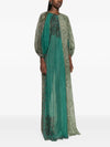 Pierre Louis Mascia Pierre Louis Mascia Silk and cotton blend long dress