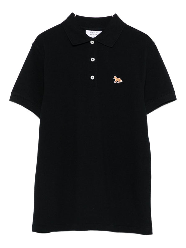 Maison Kitsuné Maison Kitsuné Maison Kitsuné Baby Fox cotton polo shirt