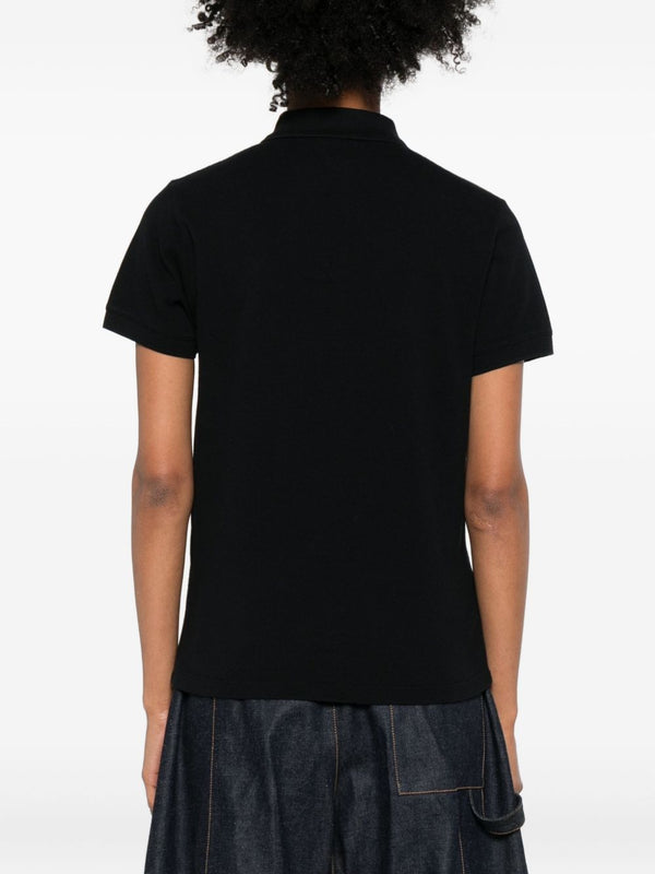 Maison Kitsuné Maison Kitsuné Maison Kitsuné Baby Fox cotton polo shirt