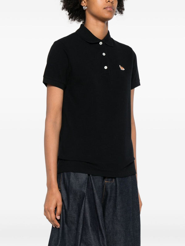Maison Kitsuné Maison Kitsuné Maison Kitsuné Baby Fox cotton polo shirt