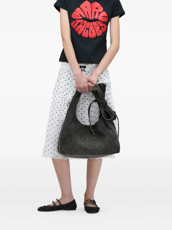 Marc Jacobs Marc Jacobs The Bow Denim Mini Sack Bag
