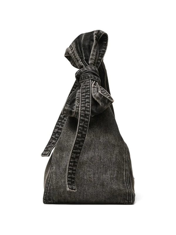 Marc Jacobs Marc Jacobs The Bow Denim Mini Sack Bag