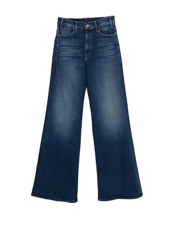 Mother Mother The Hustler Roller Sneak denim jeans