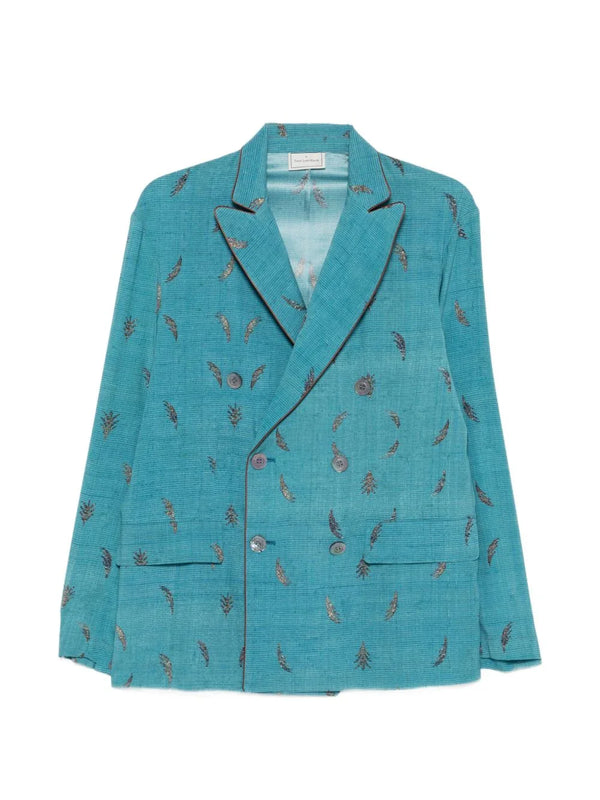 Pierre Louis Mascia Pierre Louis Mascia Printed silk jacket