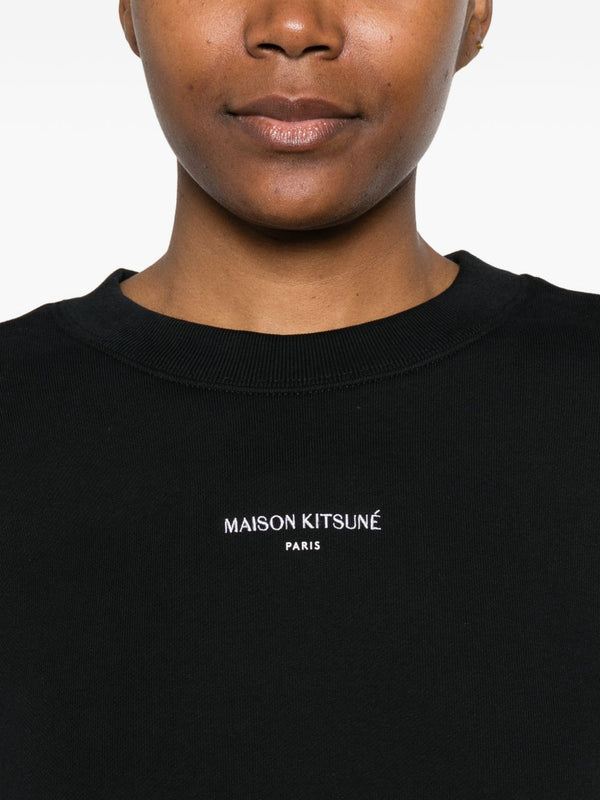 Maison Kitsuné Maison Kitsuné cropped sweatshirt