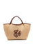 Emporio Armani Emporio Armani Large Woven Straw Shopper With Ea Logo