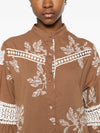 BYE Bye Printed cotton dress