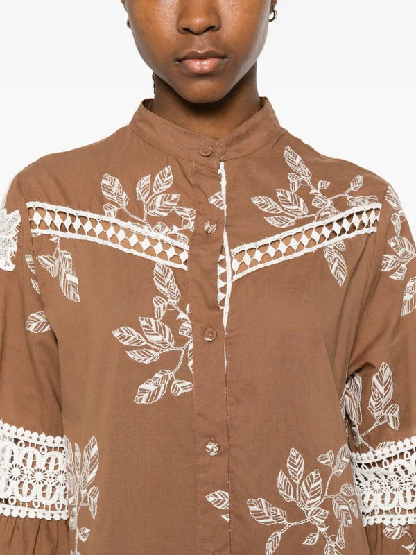 BYE Bye Printed cotton dress