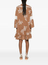 BYE Bye Printed cotton dress