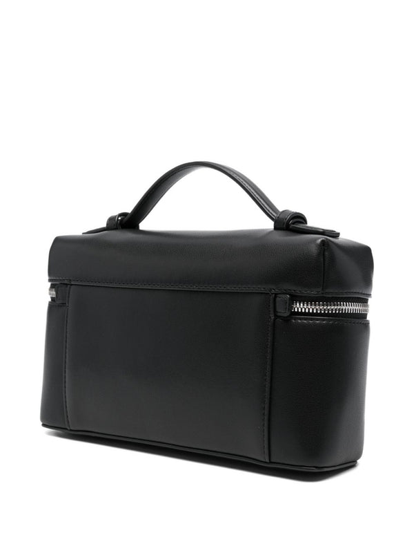 Emporio Armani Emporio Armani Nappa Leather Shoulder Vanity Case