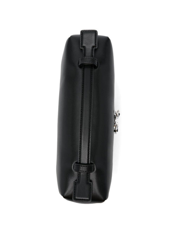 Emporio Armani Emporio Armani Nappa Leather Shoulder Vanity Case