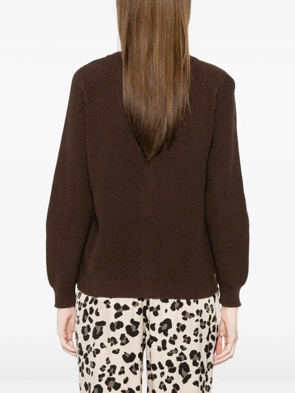 Beyou Beyou Cotton and cashmere cardigan