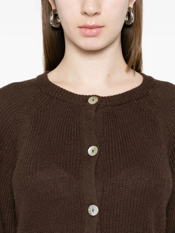 Beyou Beyou Cotton and cashmere cardigan