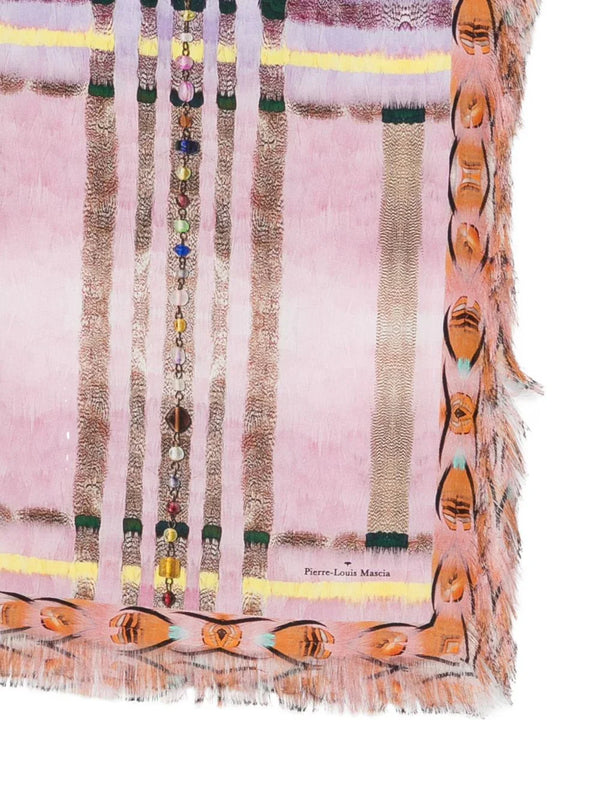Pierre Louis Mascia Pierre Louis Mascia Printed silk scarf