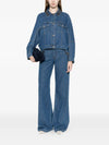 Ermanno Firenze Ermanno Firenze Embroidered denim jacket