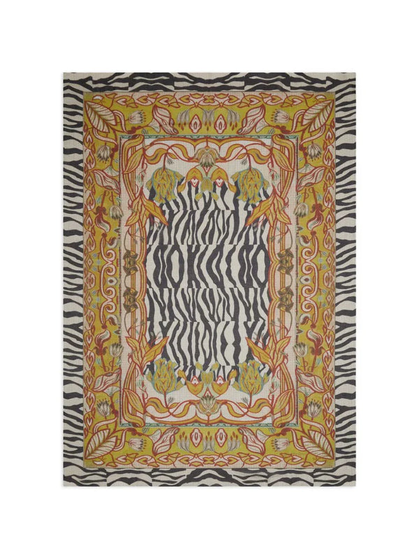Pierre Louis Mascia Pierre Louis Mascia Printed silk and cotton scarf