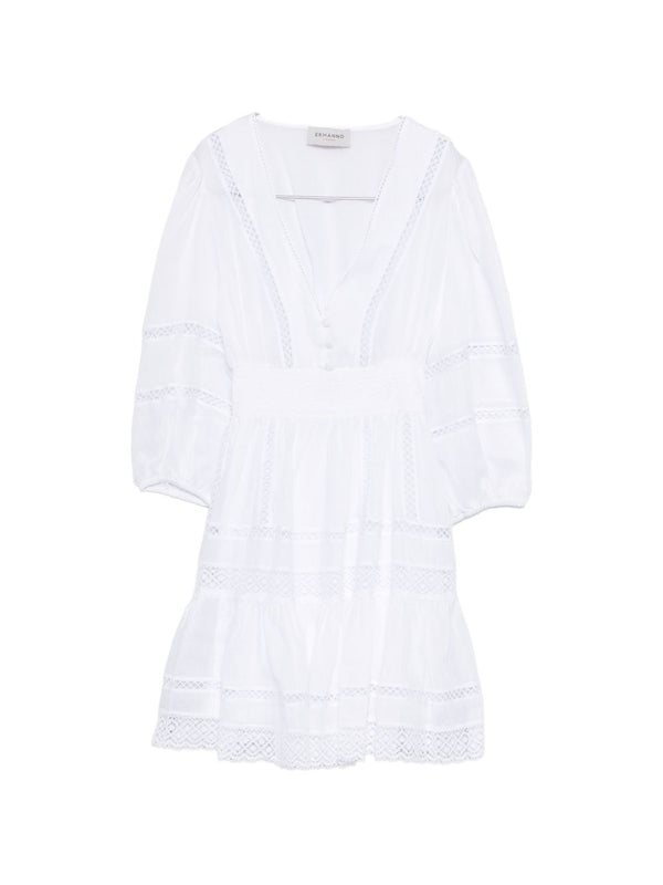 Ermanno Firenze Ermanno Firenze Cotton short dress
