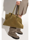 The Attico The Attico La Passeggiata leather shoulder bag
