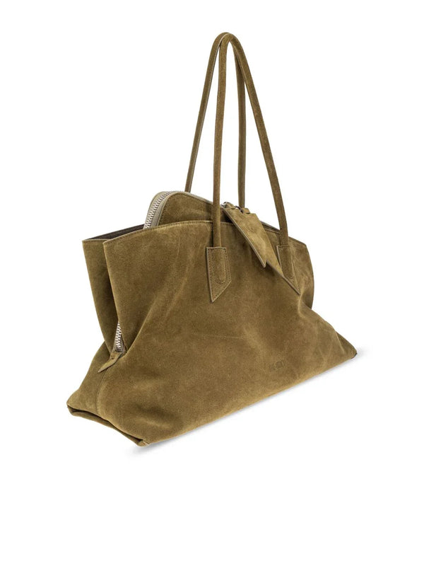 The Attico The Attico La Passeggiata leather shoulder bag