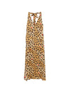 Alessandro Enriquez Alessandro Enriquez V-neck Printed long dress