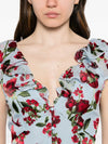 Alice + Olivia Alice + Olivia Tara printed long dress