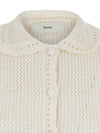 Dunst Dunst Linen and cotton blend cardigan