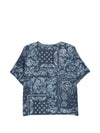 Emporio Armani Emporio Armani Floral Print Cotton Top